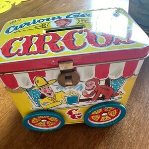 Curious George's Circus  Tin Bank